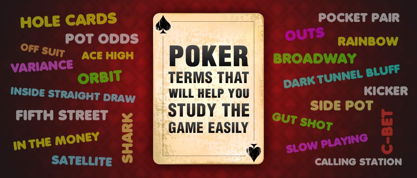 Poker jargon texas holdem